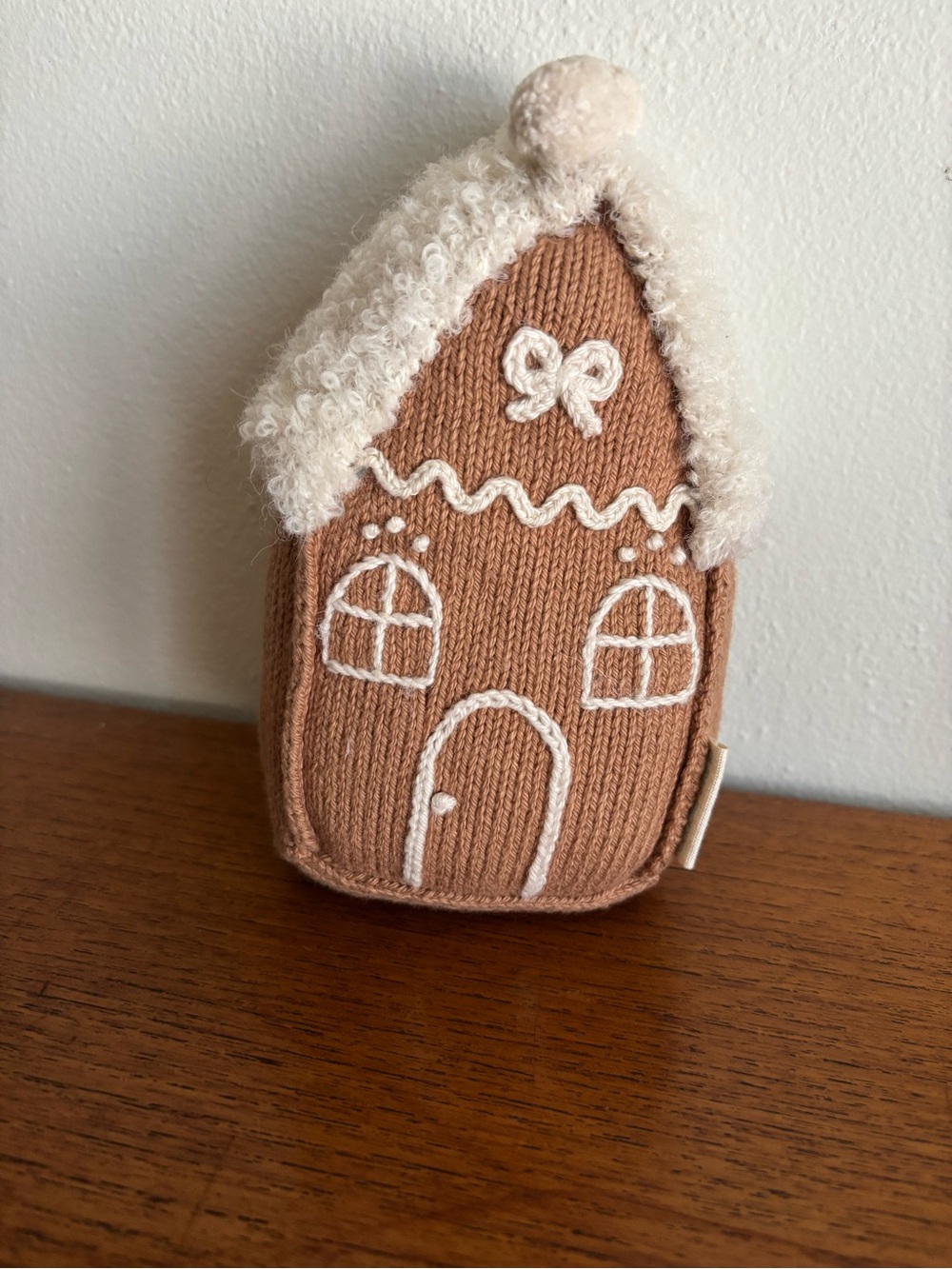 Cuddle + Kind limited edition holiday gingerbread house plush